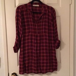 Abercrombie & Fitch flannel dress